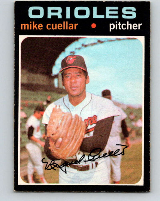 1971 O-Pee-Chee MLB #170 Mike Cuellar� Baltimore Orioles� V10963