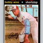 1971 O-Pee-Chee MLB #171 Bobby Wine� Montreal Expos� V10964