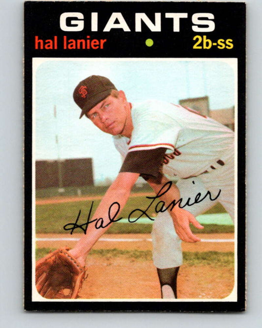 1971 O-Pee-Chee MLB #181 Hal Lanier� San Francisco Giants� V10981