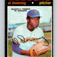 1971 O-Pee-Chee MLB #182 Al Downing� Los Angeles Dodgers� V10982
