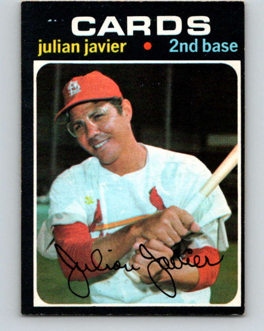 1971 O-Pee-Chee MLB #185 Julian Javier� St. Louis Cardinals� V10988