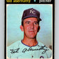 1971 O-Pee-Chee MLB #187 Ted Abernathy� Kansas City Royals� V10991