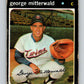 1971 O-Pee-Chee MLB #189 George Mitterwald� Minnesota Twins� V10998