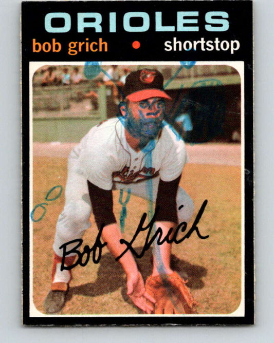 1971 O-Pee-Chee MLB #193 Bobby Grich� RC Rookie Baltimore� V11005