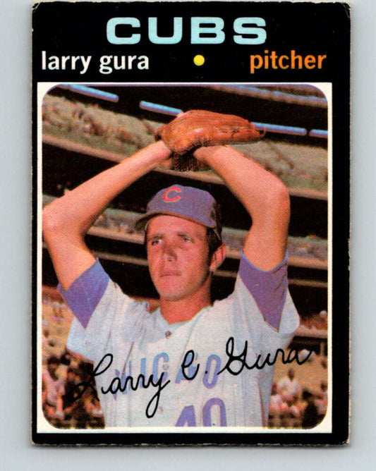 1971 O-Pee-Chee MLB #203 Larry Gura� RC Rookie Chicago Cubs� V11021