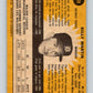 1971 O-Pee-Chee MLB #208 Billy Martin� Detroit Tigers� V11029