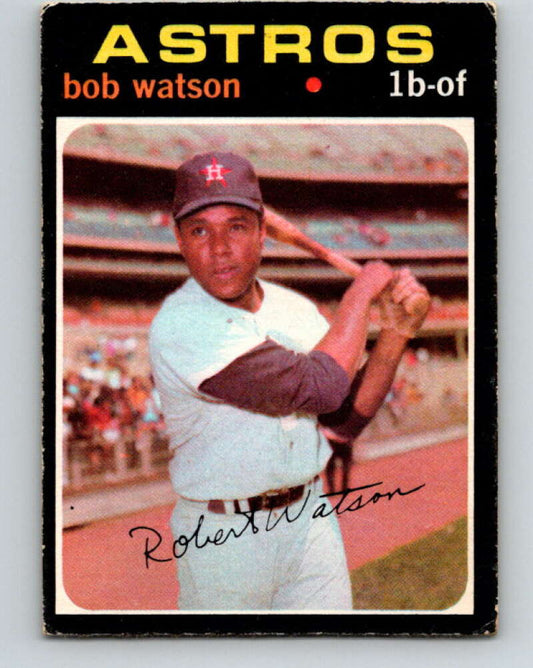 1971 O-Pee-Chee MLB #222 Bob Watson� Houston Astros� V11050