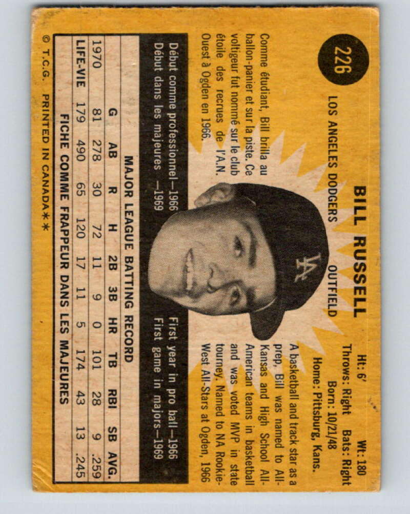 1971 O-Pee-Chee MLB #225 Gary Peters� Boston Red Sox� V11054