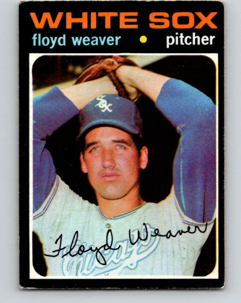 1971 O-Pee-Chee MLB #227 Floyd Weaver� Chicago White Sox� V11057