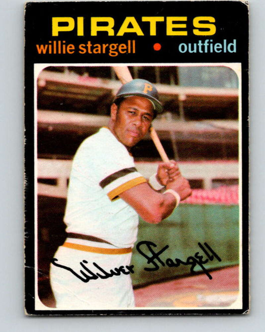 1971 O-Pee-Chee MLB #230 Willie Stargell� Pittsburgh Pirates� V11061