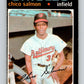 1971 O-Pee-Chee MLB #249 Chico Salmon� Baltimore Orioles� V11097
