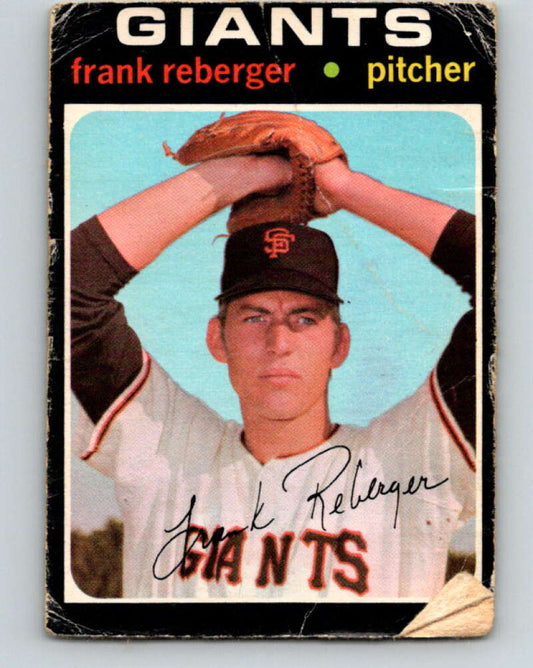 1971 O-Pee-Chee MLB #251 Frank Reberger� San Francisco Giants� V11099