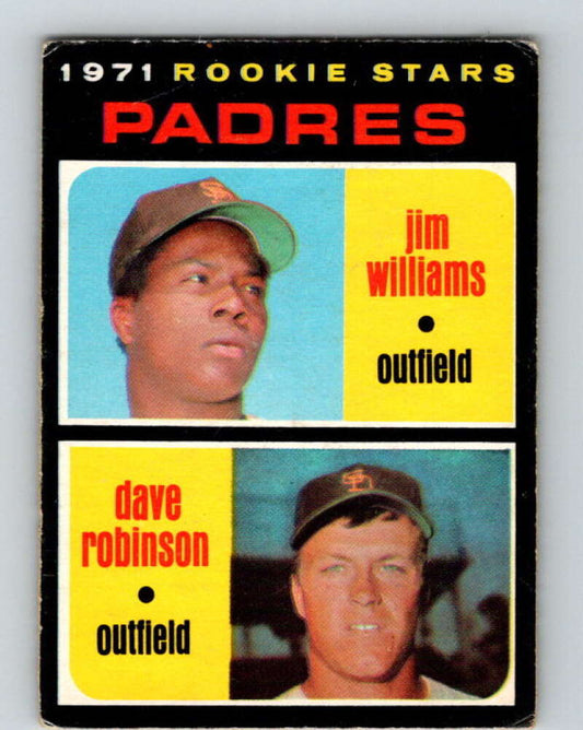 1971 O-Pee-Chee MLB #262 Williams/Robinson� RC Rookie� V11119