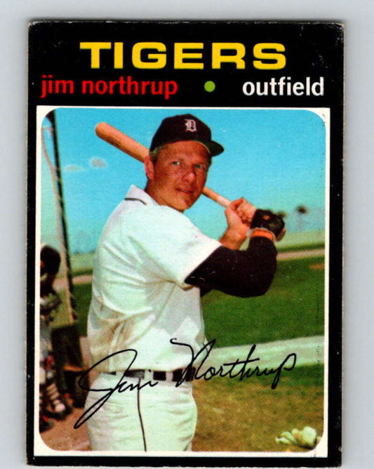 1971 O-Pee-Chee MLB #265 Jim Northrup� Detroit Tigers� V11123