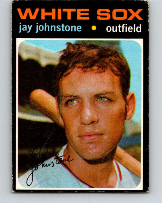 1971 O-Pee-Chee MLB #292 Jay Johnstone� Chicago White Sox� V11139