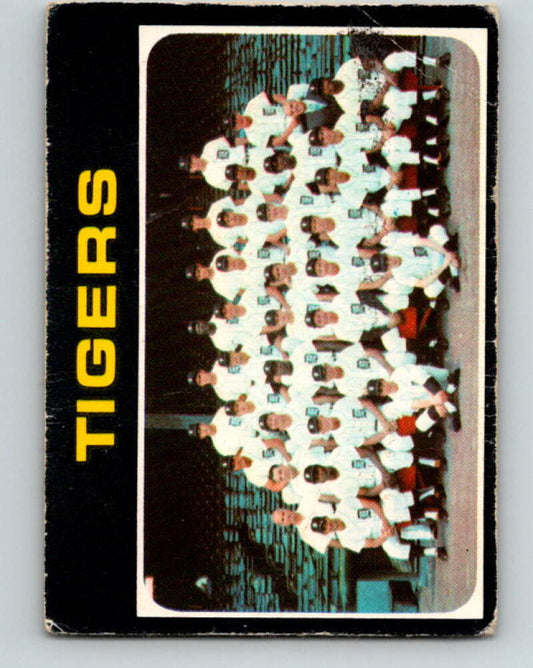 1971 O-Pee-Chee MLB #336 Detroit Tigers� Detroit Tigers� V11159