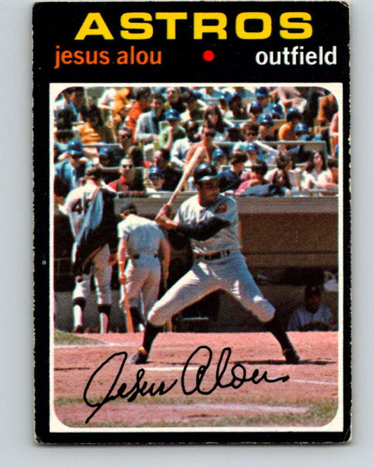 1971 O-Pee-Chee MLB #337 Jesus Alou� Houston Astros� V11160