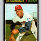 1971 O-Pee-Chee MLB #351 Jim Shellenback� Washington Senators� V11171