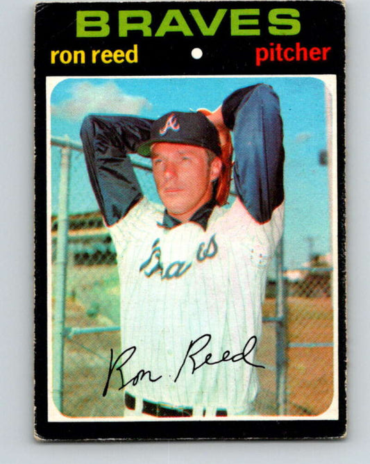 1971 O-Pee-Chee MLB #359 Ron Reed� Atlanta Braves� V11173