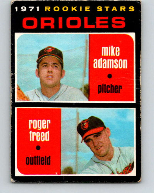 1971 O-Pee-Chee MLB #362 Adamson/Freed� RC Rookie� V11174