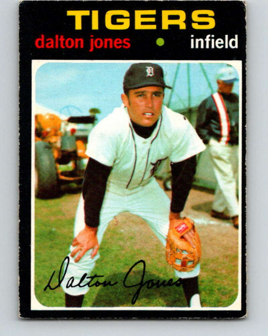 1971 O-Pee-Chee MLB #367 Dalton Jones� Detroit Tigers� V11177