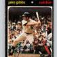1971 O-Pee-Chee MLB #382 Jake Gibbs� New York Yankees� V11188