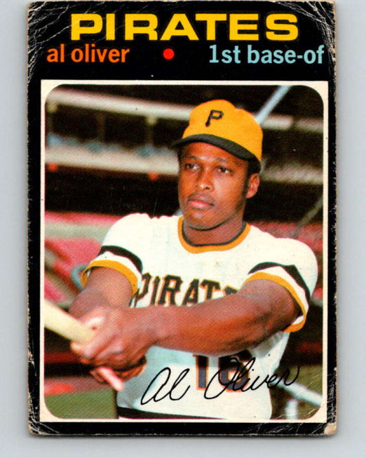 1971 O-Pee-Chee MLB #388 Al Oliver� Pittsburgh Pirates� V11190