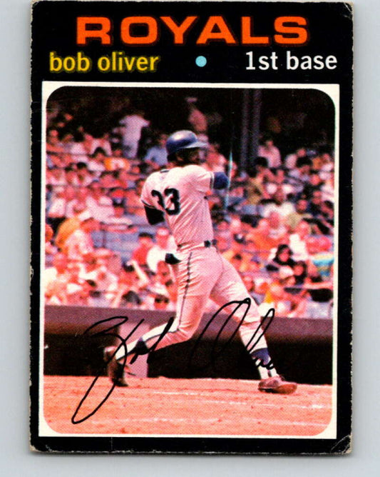 1971 O-Pee-Chee MLB #470 Bob Oliver� Kansas City Royals� V11195