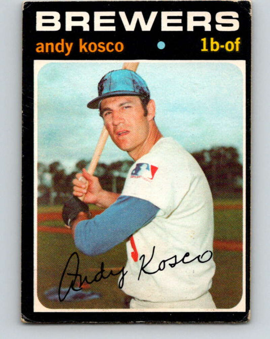 1971 O-Pee-Chee MLB #746 Andy Kosco� Milwaukee Brewers� V11201