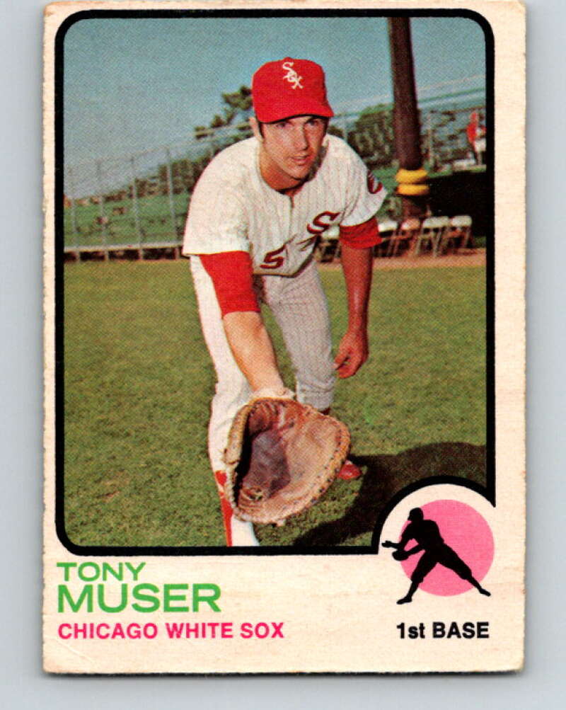 1973 O-Pee-Chee MLB #238 Tony Muser  Chicago White Sox  V11208