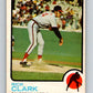 1973 O-Pee-Chee MLB #636 Rickey Clark  California Angels  V11216