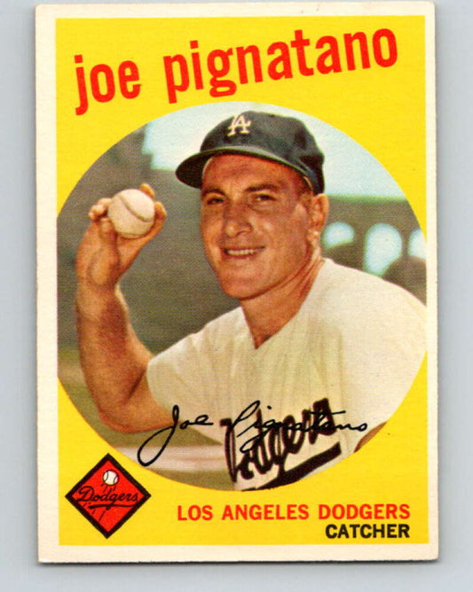 1959 Topps MLB #16 Joe Pignatano  Los Angeles Dodgers  V11232