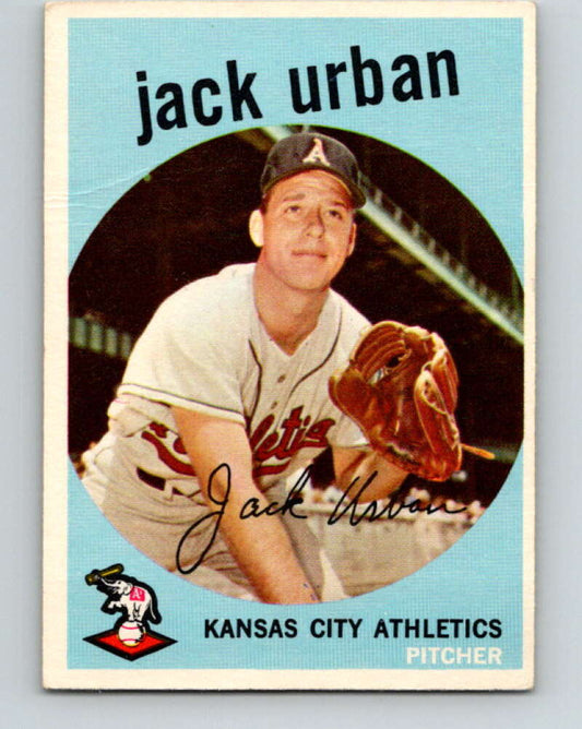 1959 Topps MLB #18 Jack Urban  Kansas City Athletics  V11234