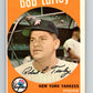 1959 Topps MLB #60 Bob Turley  New York Yankees  V11269