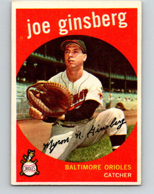 1959 Topps MLB #66 Joe Ginsberg  Baltimore Orioles  V11272