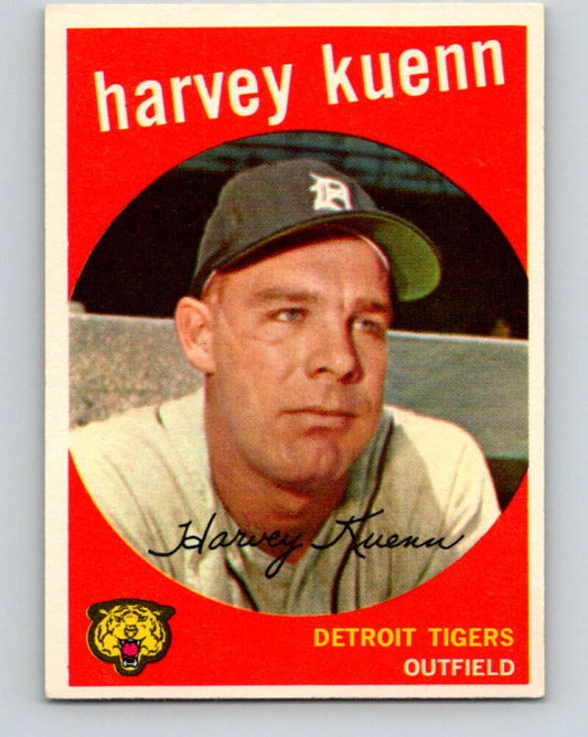 1959 Topps MLB #70 Harvey Kuenn  Detroit Tigers  V11275