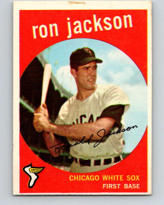 1959 Topps MLB #73 Ron Jackson UER  Chicago White Sox  V11279