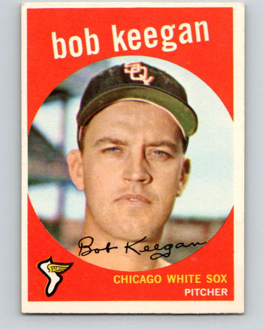 1959 Topps MLB #86 Bob Keegan UER  Chicago White Sox  V11296