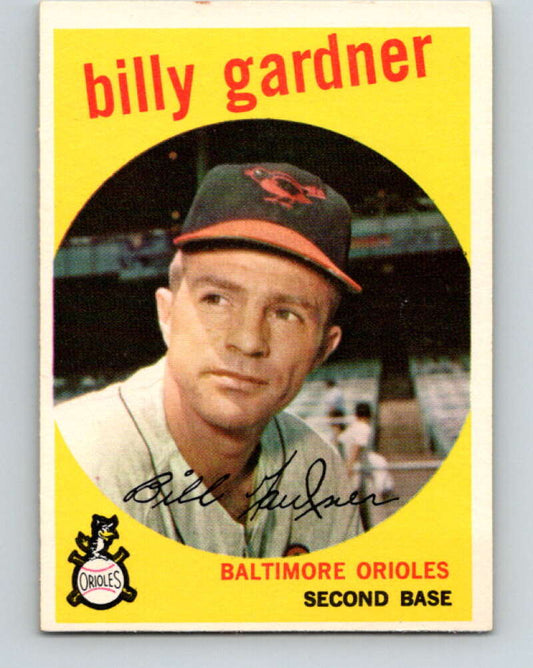 1959 Topps MLB #89 Billy Gardner  Baltimore Orioles  V11300