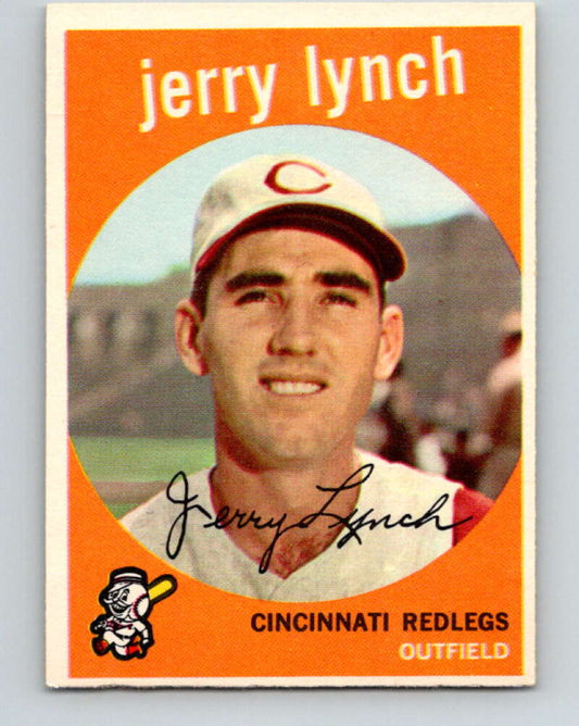 1959 Topps MLB #97 Jerry Lynch  Cincinnati Reds  V11307