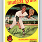 1959 Topps MLB #186 Mudcat Grant  Cleveland Indians  V11329