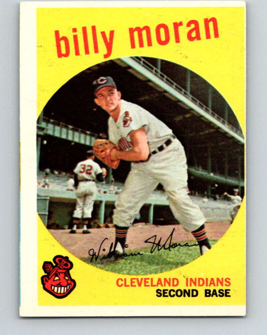 1959 Topps MLB #196 Billy Moran  Cleveland Indians  V11332