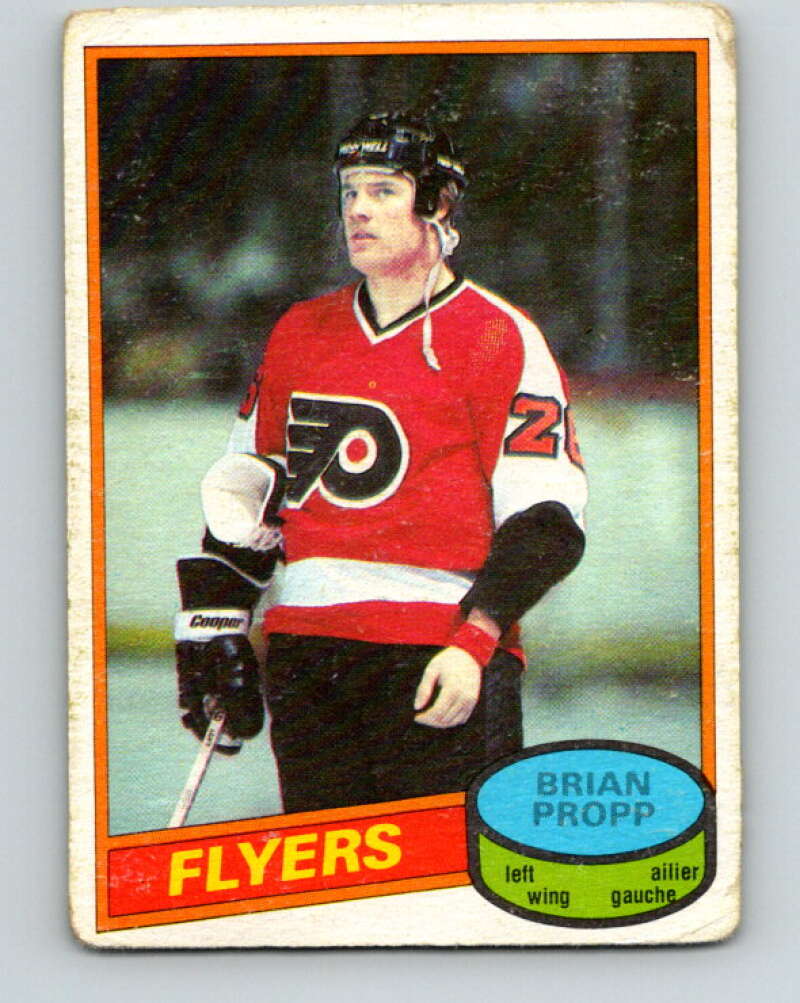 1980-81 O-Pee-Chee #39 Brian Propp  RC Rookie Philadelphia Flyers  V11388