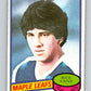1980-81 O-Pee-Chee #242 Rick Vaive  RC Rookie Toronto Maple Leafs  V11487