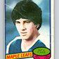 1980-81 O-Pee-Chee #242 Rick Vaive  RC Rookie Toronto Maple Leafs  V11491