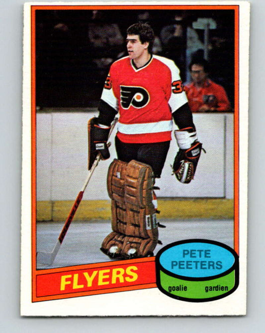 1980-81 O-Pee-Chee #279 Pete Peeters  RC Rookie Philadelphia Flyers  V11502
