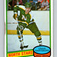 1980-81 O-Pee-Chee #317 Craig Hartsburg  RC Rookie Minnesota North Stars  V11534