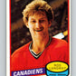 1980-81 O-Pee-Chee #344 Rod Langway  RC Rookie Montreal Canadiens  V11559