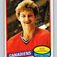 1980-81 O-Pee-Chee #344 Rod Langway  RC Rookie Montreal Canadiens  V11562