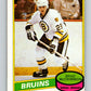 1980-81 O-Pee-Chee #354 Brad McCrimmon  RC Rookie Boston Bruins  V11574